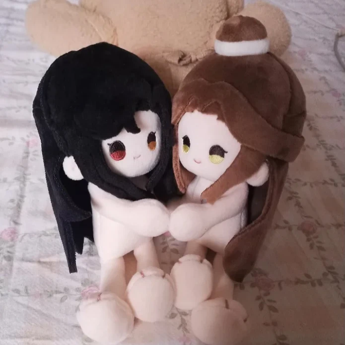 

Милая хлопковая кукла Tian Guan Ci Fu Xie Lian Hua Cheng Chuichui Body 10 см Kawaii, плюшевые игрушки, аниме, украшение, подарок для косплея