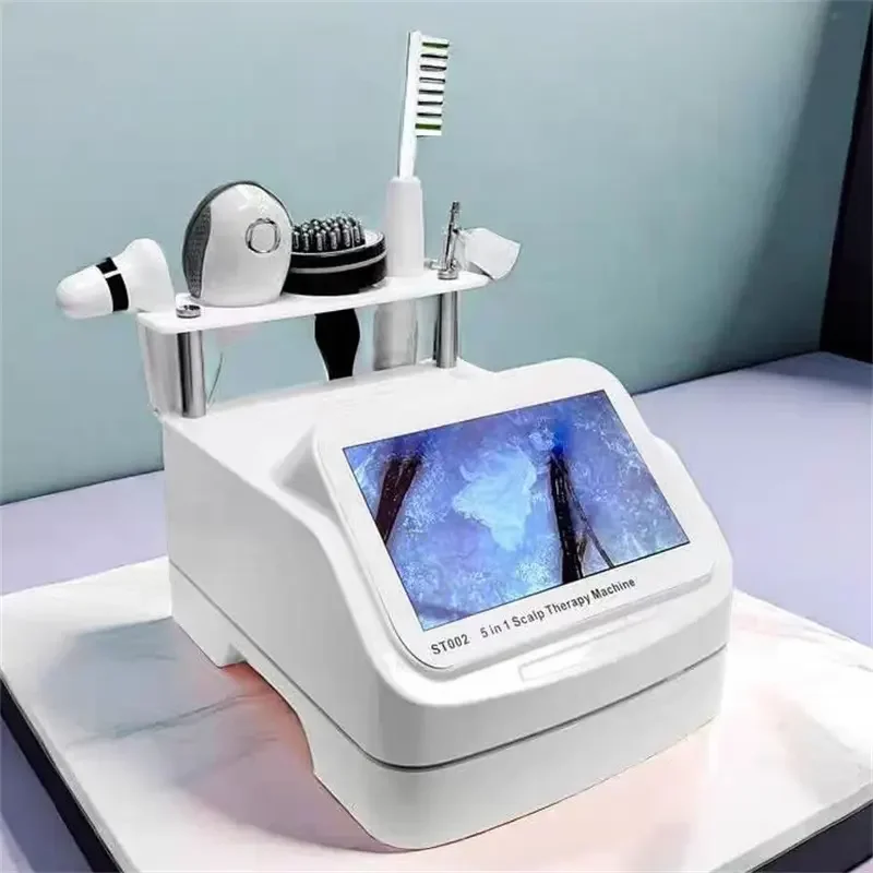 

Многофункциональный 5 в 1 массажер для ухода за волосами, устройство для роста волос, массажер для головы против выпадения волос, лечение сухой кожи головы