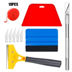 10Set of Car Film Wallpaper Smoothing Tool,Trapezoidal Scraper,Adhesive Vinyl for Contact Paper