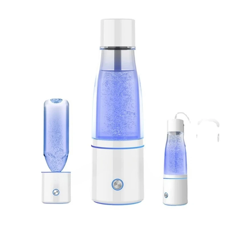 Hydrogen water generator Hydrogen water generator 5000ppb Hydrogen water bottle generator with inhaler top