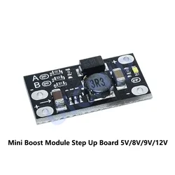 (5-20pcs) SM Newest Multi-function Mini Boost Module Step Up Board 5V/8V/9V/12V 1.5A LED Indicator Diy Electronic Voltage Module