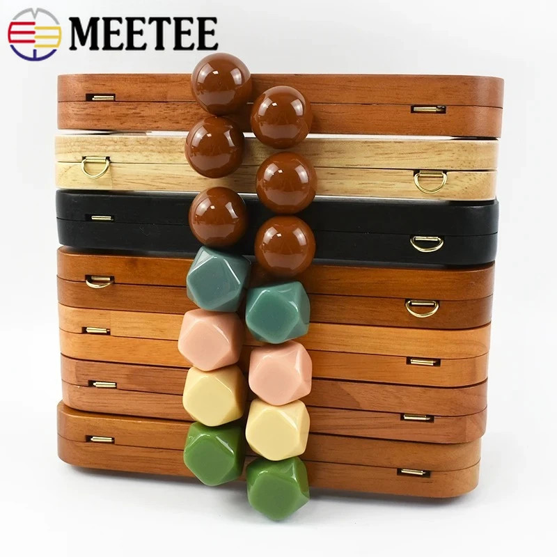 1 قطعة 20*8 سنتيمتر الخشب حقيبة مقبض محفظة الإطار الراتنج رئيس مقابض المحفظة إغلاق بين قوسين قبلة المشبك DIY بها بنفسك أكياس اكسسوارات لحقائب اليد #6