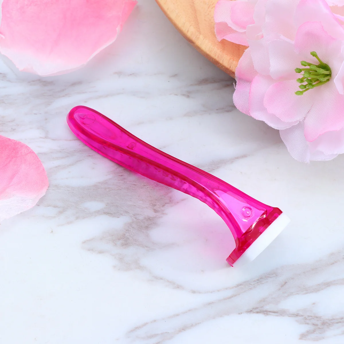 ماكينة حلاقة بيكيني محمولة شفرة فولاذية غير قابلة للصدأ للشعر للنساء ماكينة حلاقة مقاومة للماء للإبط أداة تهذيب الجسم بيكيني المتقلب #6