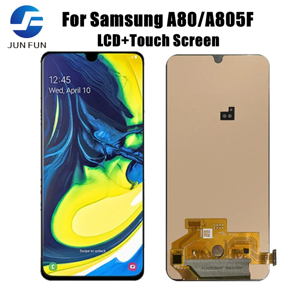 

Super AMOLED Screen For Samsung Galaxy A80 LCD A805 A805F A805F/DS A8050 display With Touch Screen Digitizer Assembly