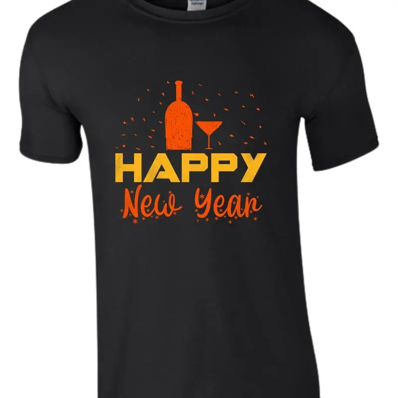 

Happy New Year 2024 T Shirt Celebrations Wine Lovers Event Party