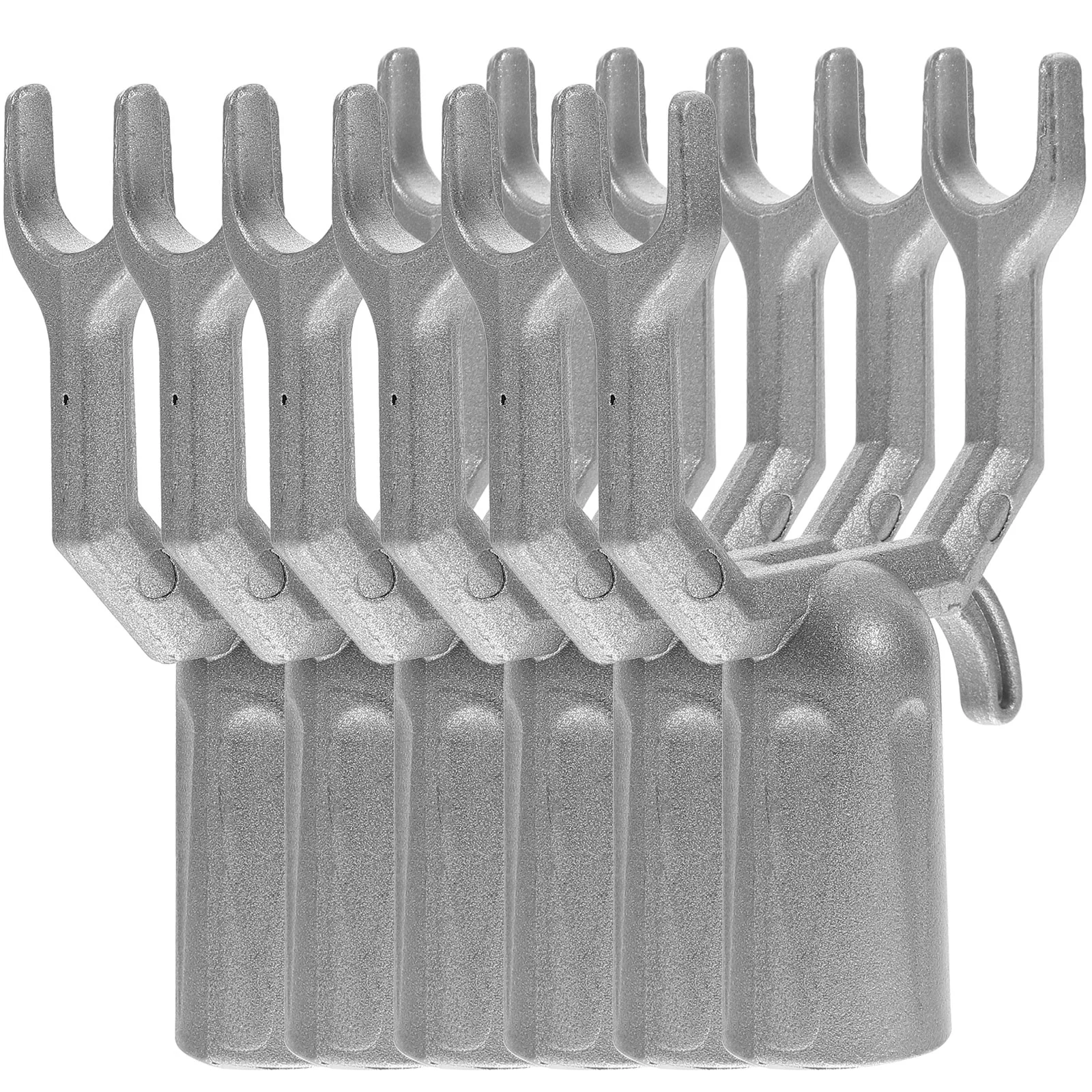 

6 Pcs Branch Plug Metal Stakes for Plants Tree and Supports Leaning Trees Clips Top Holder Fruit Young Stand