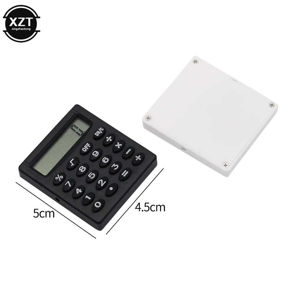 Mini calculatrice de poche mignonne, déterminer le type de poche, Coin 24.com, transporter des extras de calcul comme calculatrice de bureau scolaire