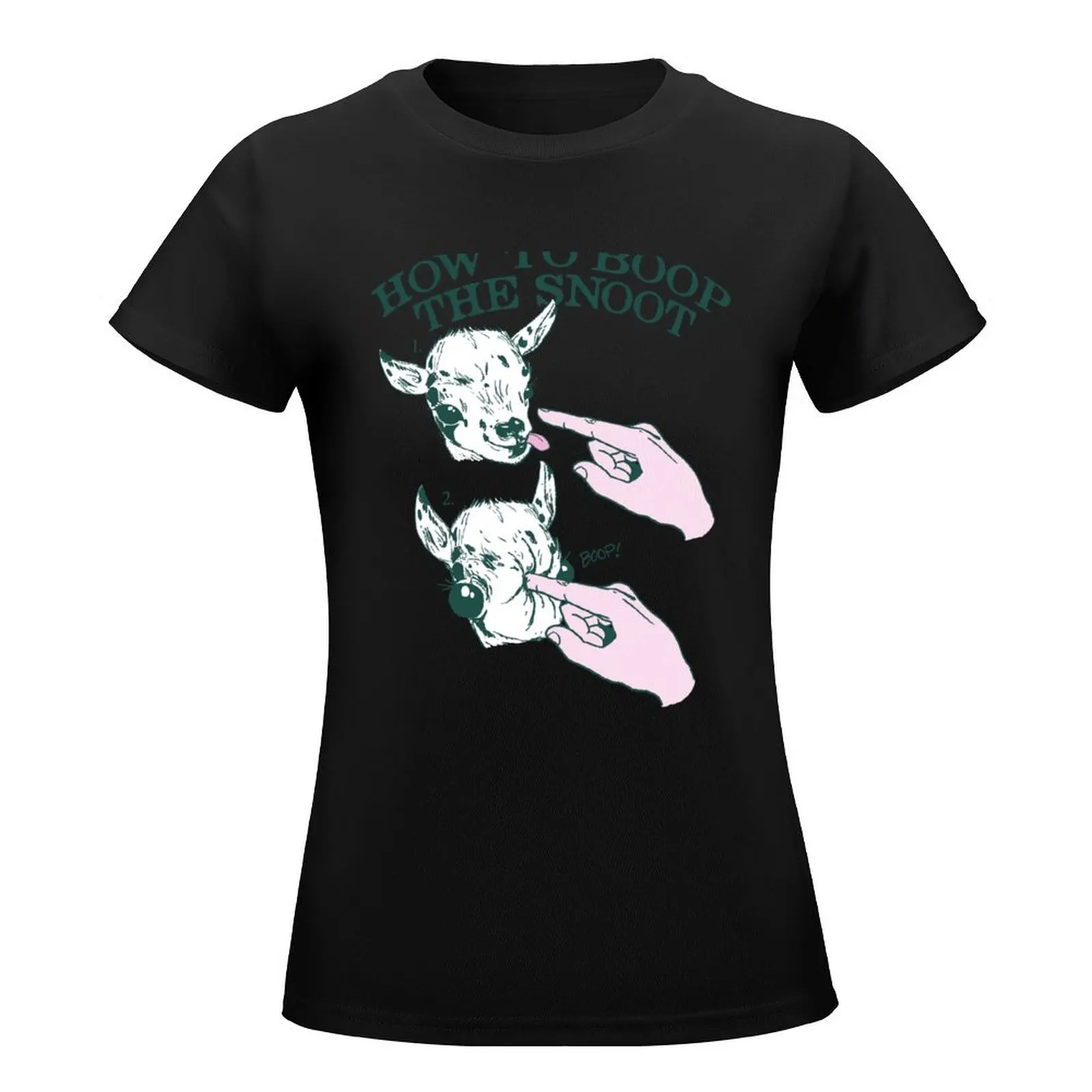 How To Boop The Snoot T-Shirt tees shirts graphic tees cute clothes Woman clothes image 2