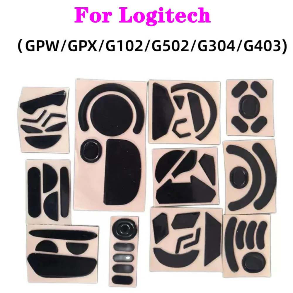 منصات قدم الماوس الزلاجات ل لوجيتك G102 G302 G304 G402 G403 G502 G903 M590 Mx Master 2 2s 3 3S ماوس وسادة للقدم ملصق مانع للانزلاق