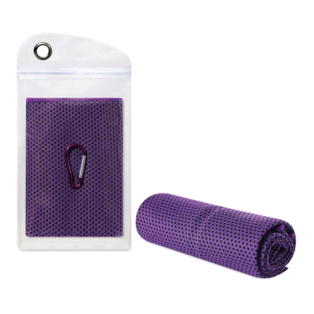 

Quick-Drying Cold-Sensing Towels Cooling Speed Cold Fabric Quick-Drying Towels Soft Texture Lightweight Cold Fabric Towels