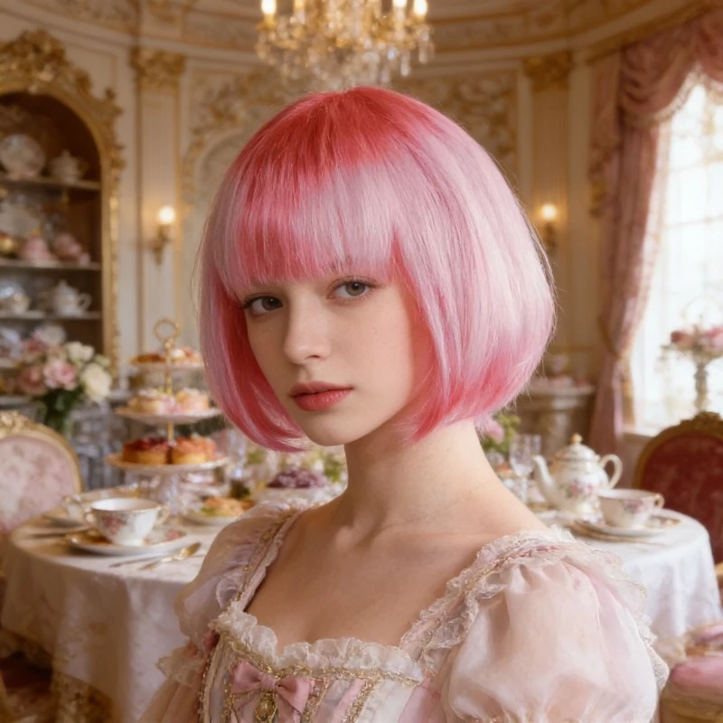 

Парик для выступлений Bobo WIG: женский, студенческий, с короткими волосами, набор для сценических образов и причесок