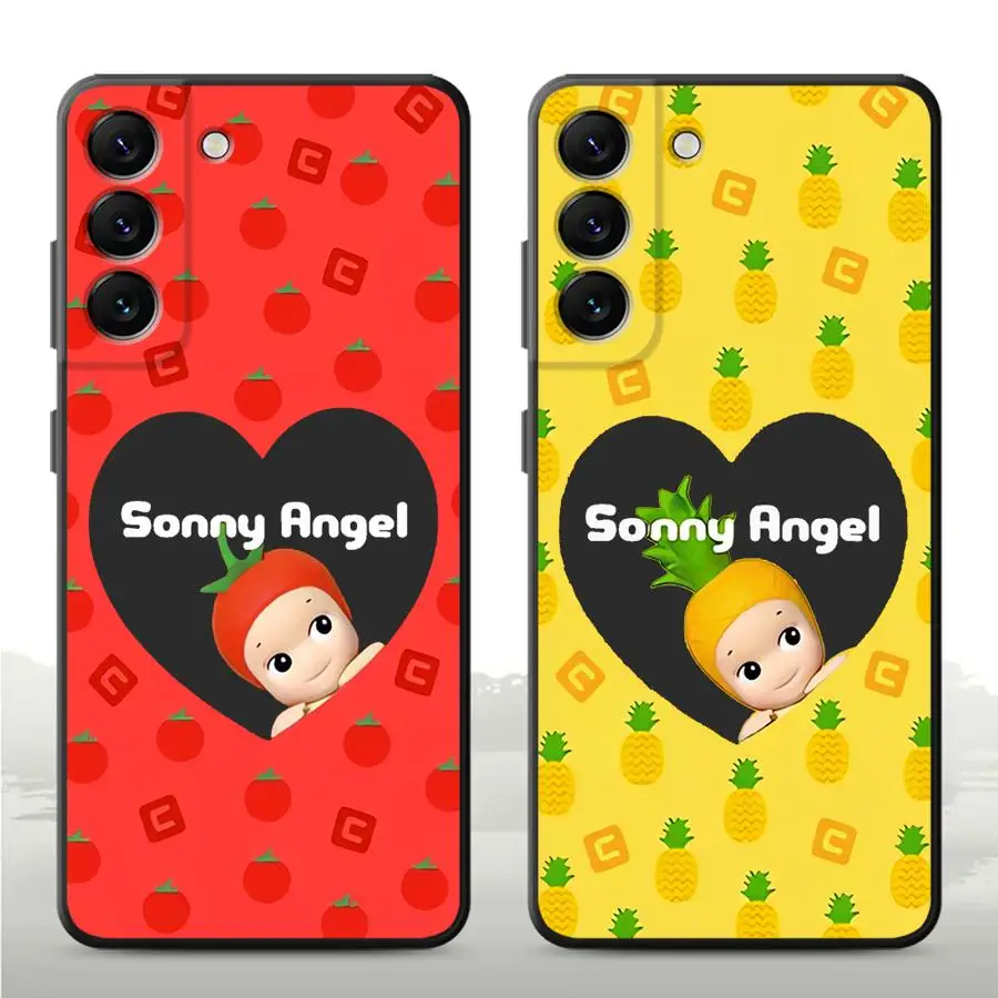 Sonny Angel Tomatoes Phone Case for Samsung Galaxy A51 A52s A54 A55 A71 A72 A73 A21s A31 A41 A16 A50s A70S Back Cover