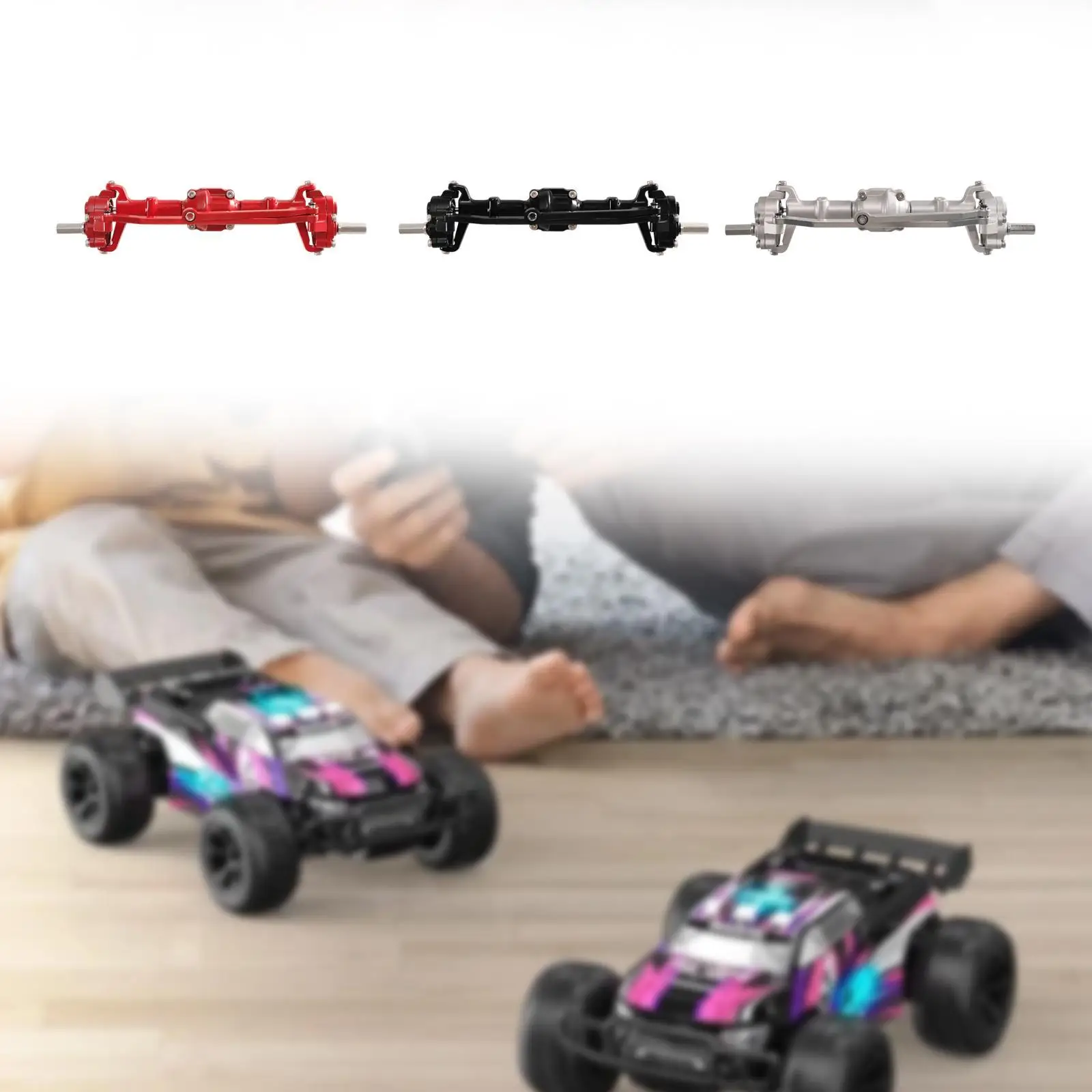 

Металлическая передняя ось для радиоуправляемых моделей, улучшенная, прочная, замена, аксессуар для радиоуправляемых моделей LC79 D91