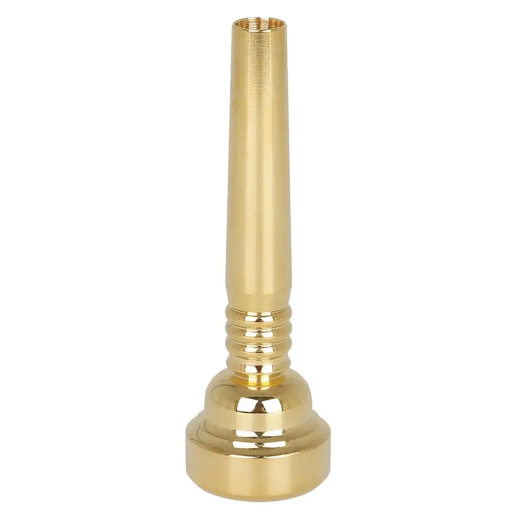 Trumpet Mouthpiece Replacement 17C Size Golden Musician Instrument Accessory