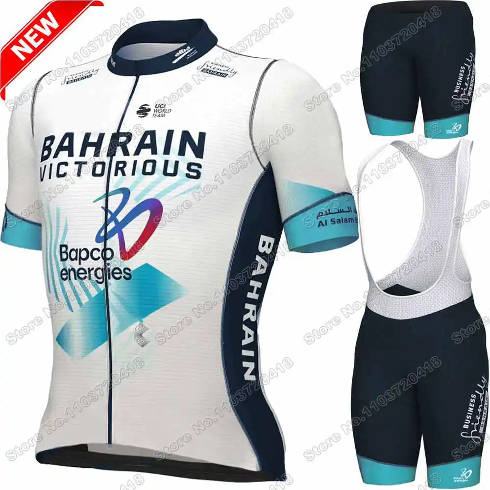 Трикотажный комплект для велоспорта из Бахрейна 2025, итальянская, французская, испанская одежда для поездок на велосипеде, мужские рубашки для дорожного велосипеда, костюм, велосипедные шорты с нагрудником