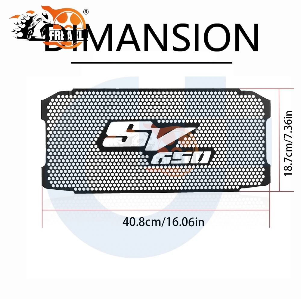 

2024 2025 Motorcycle Accessories For SUZUKI SV650/ABS SV650X/ABS Radiator Guard Protector Grille Grill Cover 2016-2022 2021 2023