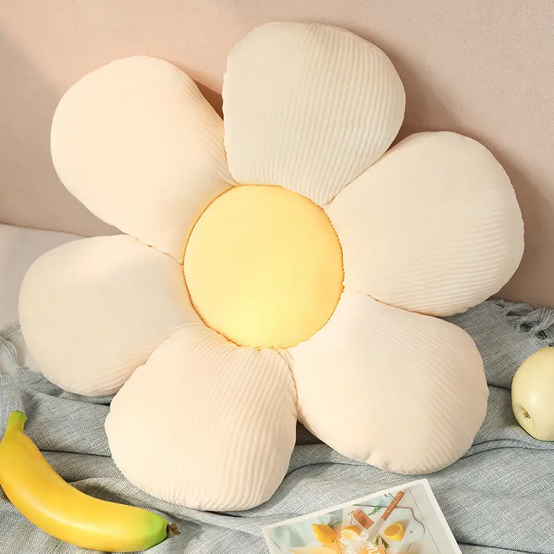 

Creative Sunflower Blossom Pillow Cushion Petals Flower Living Room Sofa Chair Back Cushion