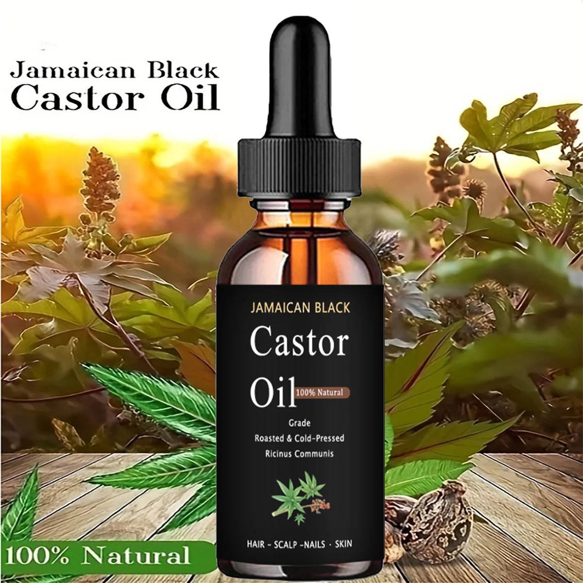 TRSTAY Jamaica Black Pure Natural Castor Oil Hair Treatment Moisturizing Strong Scalp Environment Healthy Hair Care