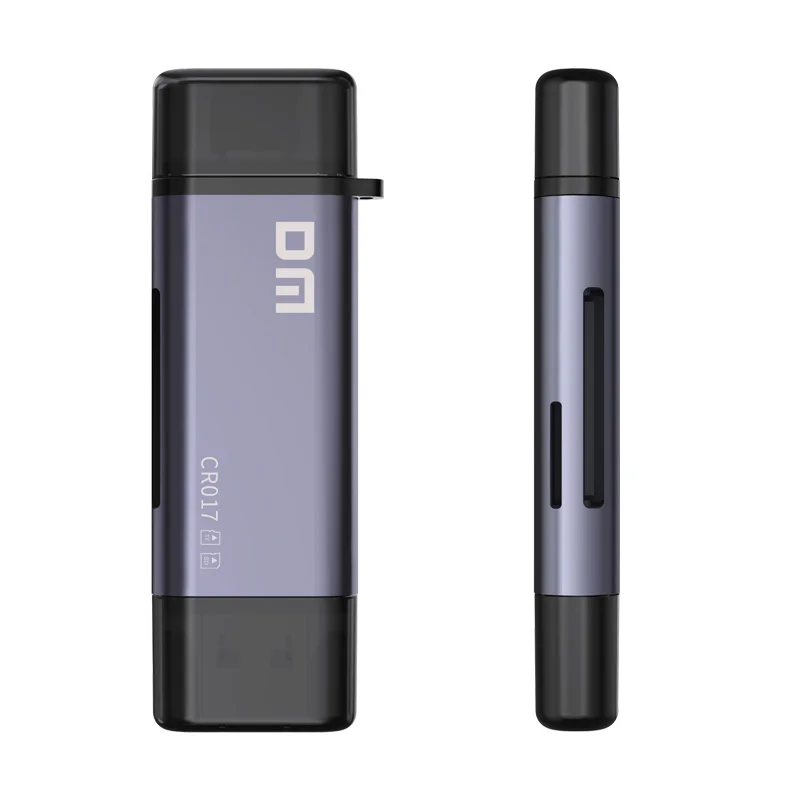 DM 2 в 1 USB3.1 + Type C TF и SD кардридер CR017