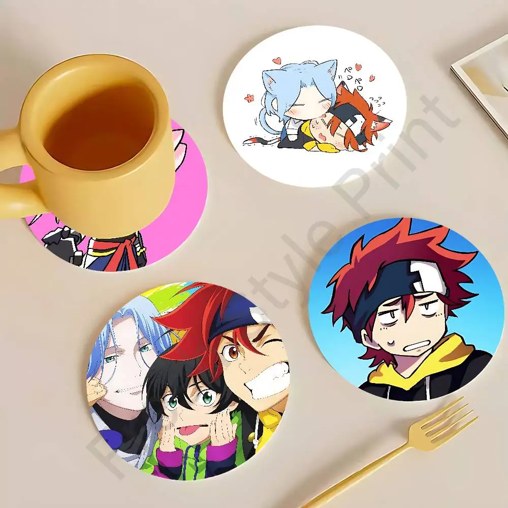

S-SK8 The I-Infinitys-S Round Anime Wooden Coasters DIY Decorations Birthday Valentine Gifts