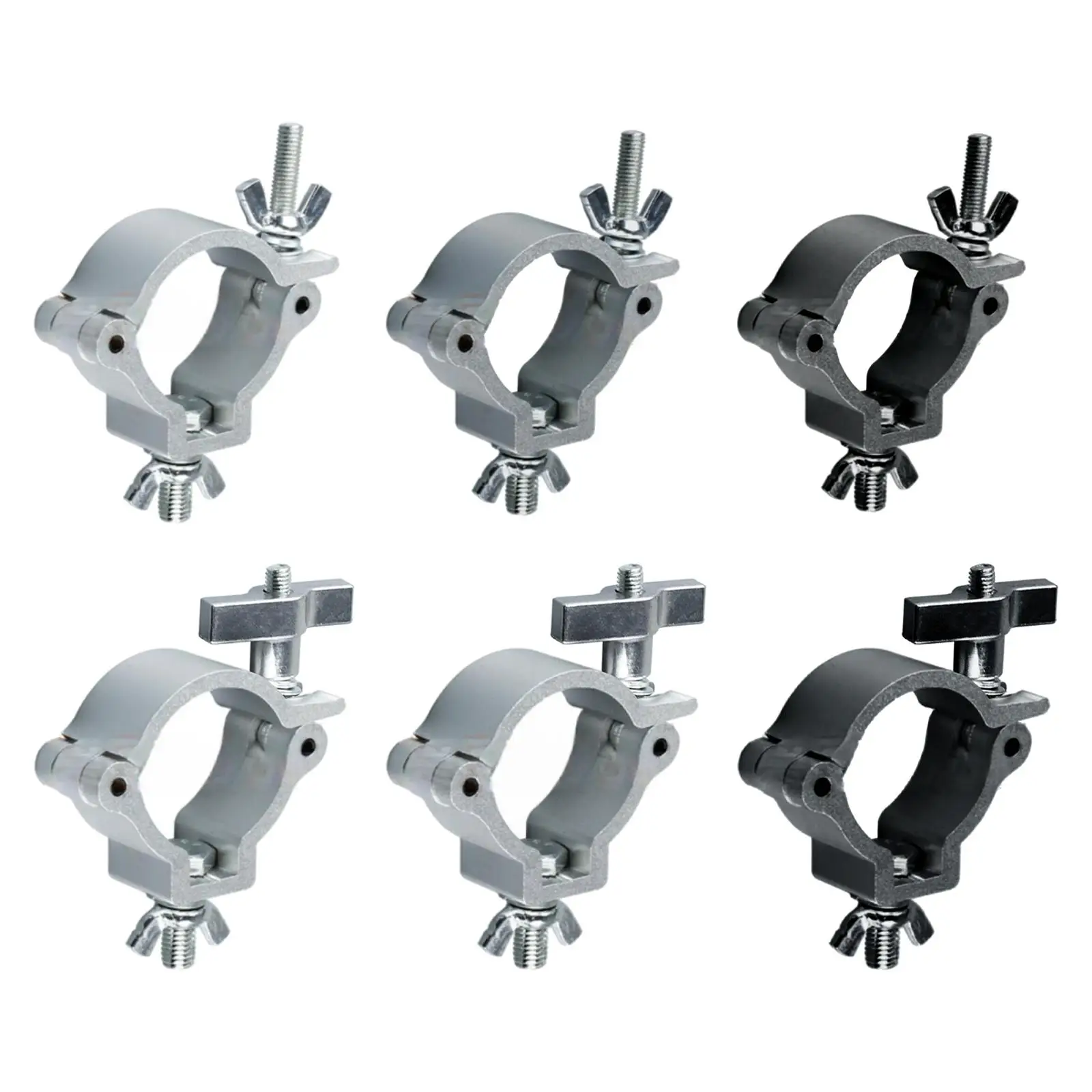 Stage Hook Clamp Stage Lighting Hook Mount Fit Alloy Wrap Around Clamp Lighting Equipment Accessories for Club Exhibition Event