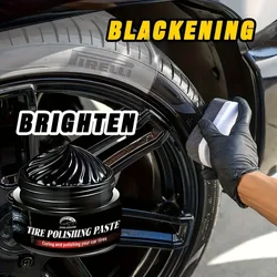 ZHILIGUAN Tire Polish - General Motors Tire and Plastic Repairer, Car Interior and Panel Renewal Wax Coating, Tire Gloss