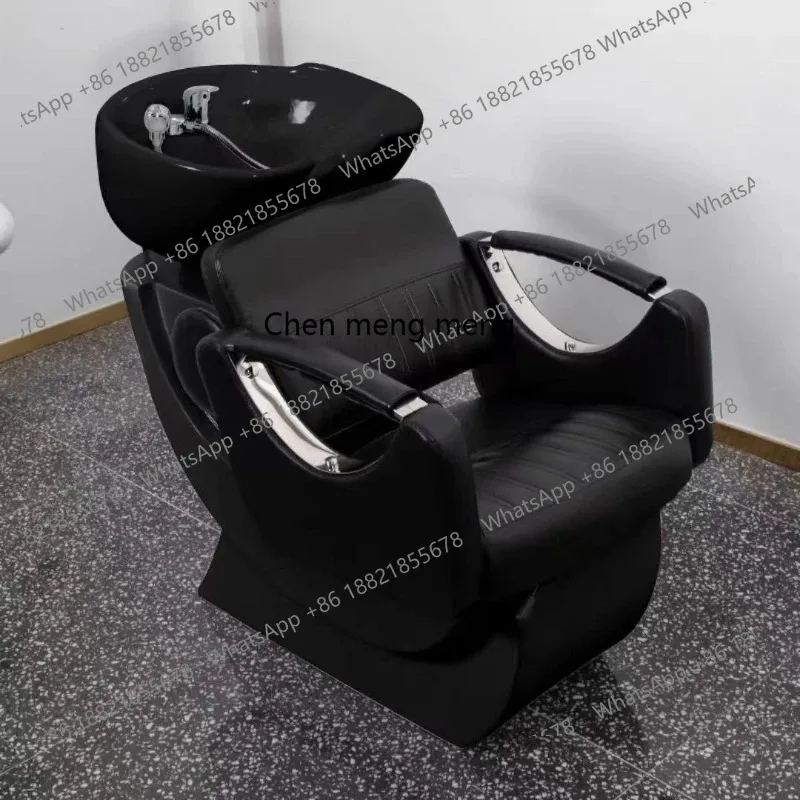 Shampoo bed Hair salon Special hair salon Simple salon Sitting semi-lying flush bed H