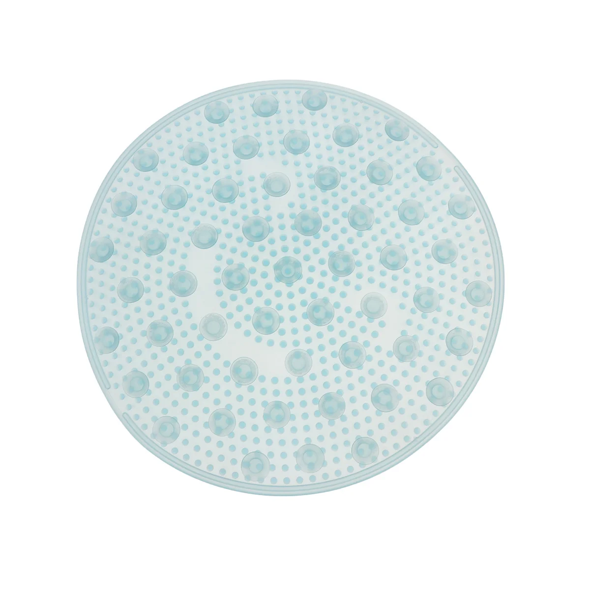 

Bathing Massage Mat Exfoliating Skin-Friendly Anti-Slip Rubber Pad For Feet Back Scrubbing Body Wash Blue