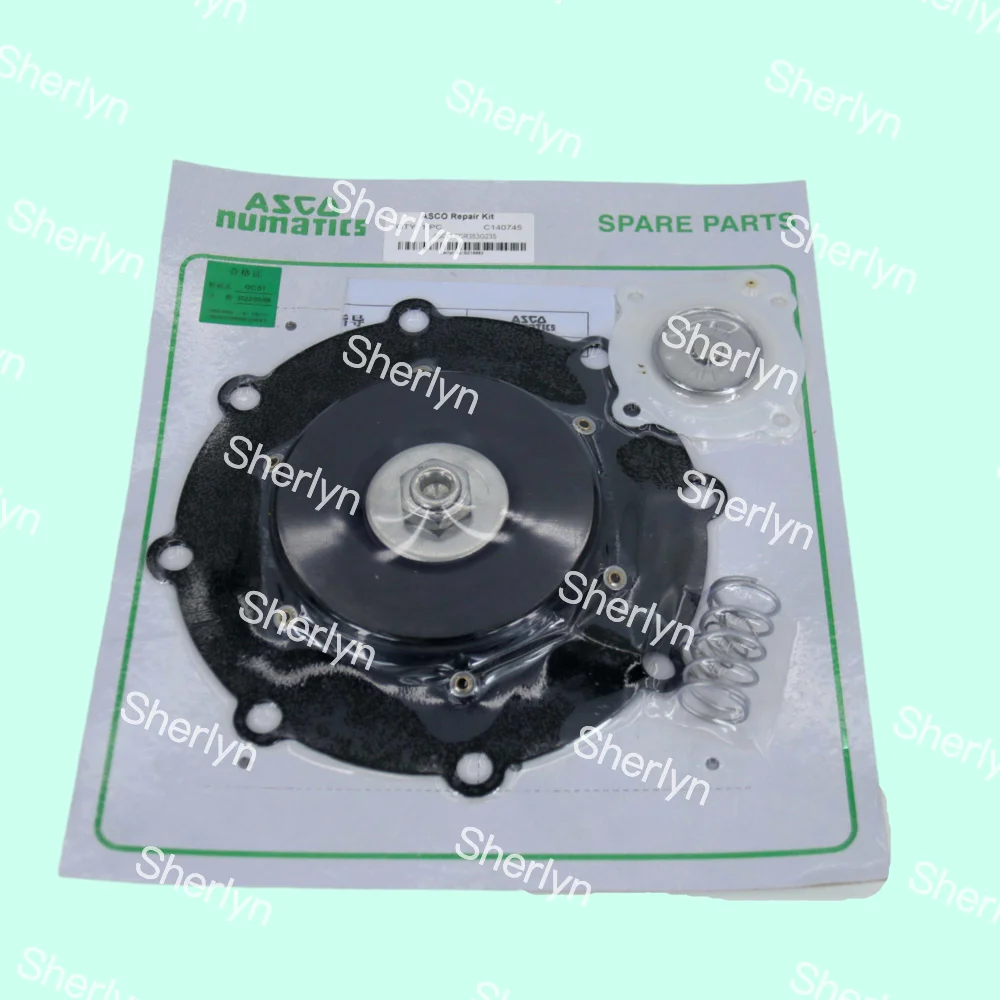 

C140745 C140740 ASCO Ремкомплект диафрагмы 3,5 дюйма Импульсный клапан SCR353G230 Аксессуары для пылесборника