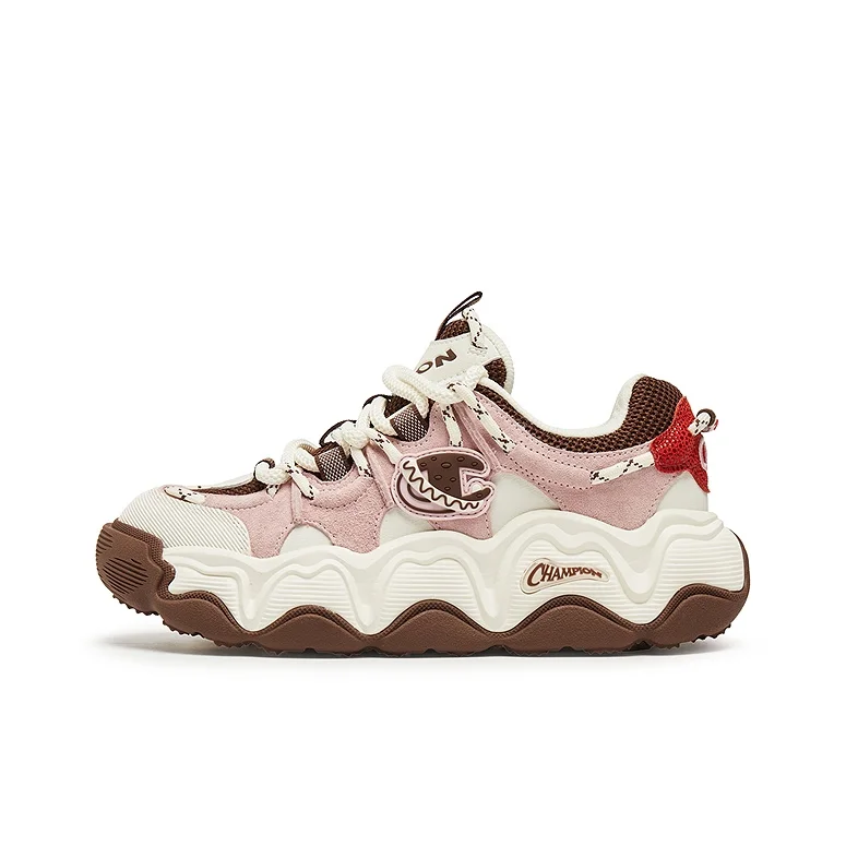 Champion Low top Casual Shoes Women's Milk White/Powder Frost U5DFCTW04K5