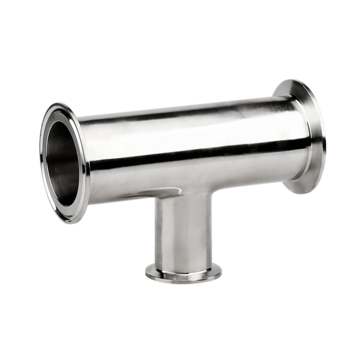 

4-1/2" X 4-1/4" Stainless Steel 304 Tri-Clamp OD 130 X 119mm Sanitary Reducer Tee 3 Way Pipe Fitting