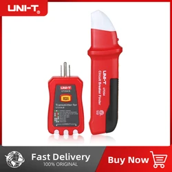 UNI-T UT25A Indicator Professional Automatic Circuit Breaker Finder Socket Tester Electrician Diagnostic-tool with LED