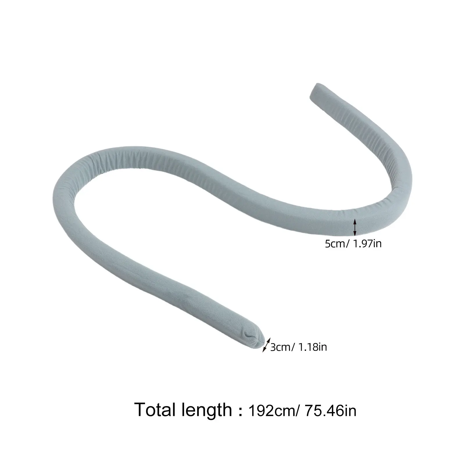 Bed Gap Filler King Size Wedge Pillow Mattress Headboard Wall Space Stopper Easy Install Comfortable Sleep Multifunctional view 2