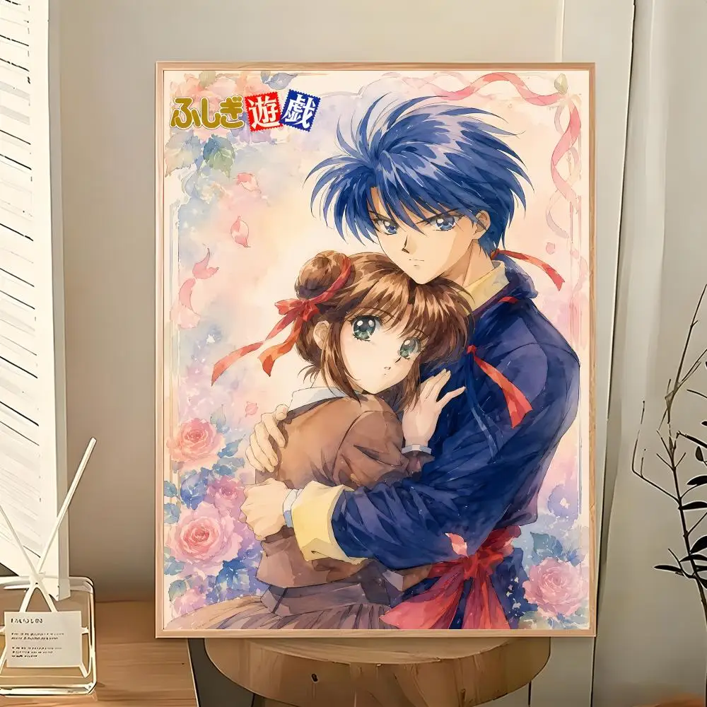 Mystical Colorful Anime F-Fushigi Yugi Poster Wall Art Painting for Living Room Home Decoration and Holiday Gifts