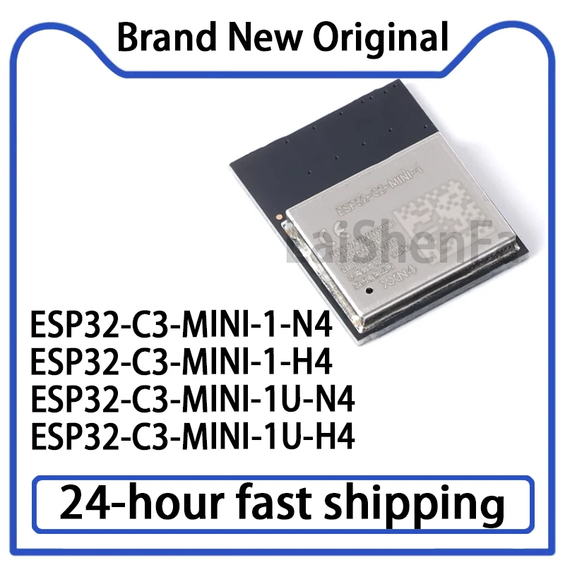 1PCS ESP32-C3-MINI-1-N4 ESP32-C3-MINI-1-H4 ESP32-C3-MINI-1U-N4 ESP32-C3-MINI-1U-H4 RF Module Original Stock