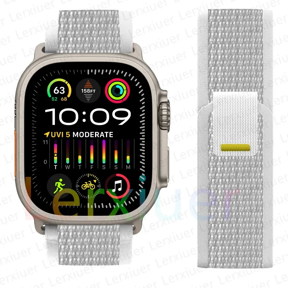 Schlaufenarmbänder für Apple Watch Ultra 3 2 Band 49mm 44mm 40mm 45mm 41mm 42mm Correa Armband iWatch Serie 7 SE 8 9 10 11 46mm