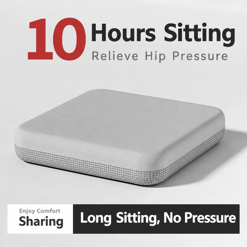 Sponge Household Seat Cushion Soft Thickened Multi‑Season Universal Cool Sitting‑Pad Versatile Automobile Chair Mat Comfort