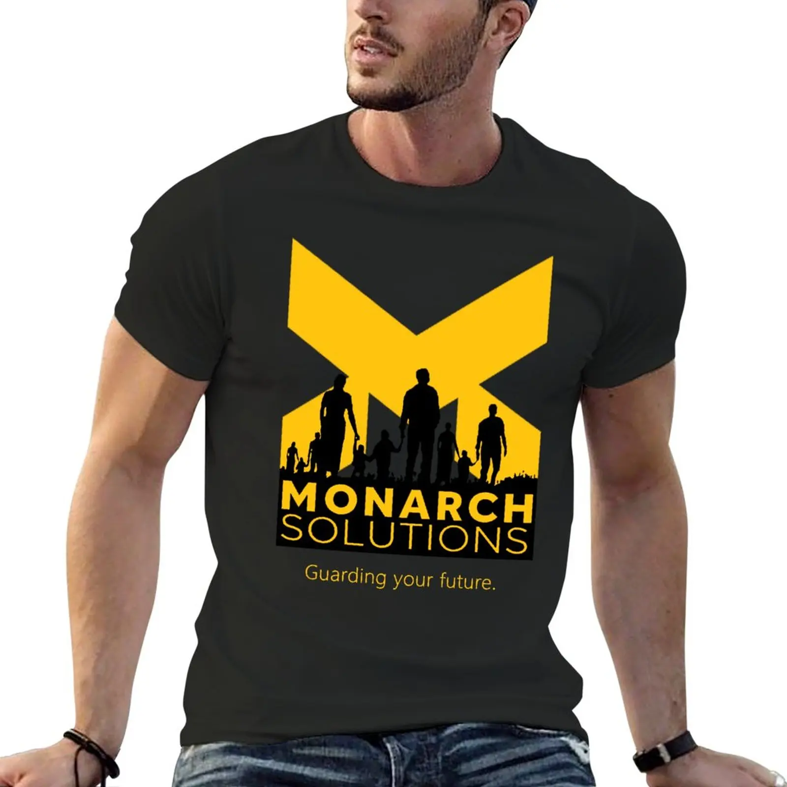 Quantum Break - Monarch Solutions Guarding Your Future T-Shirt sports fan t-shirts t shirts for men pack