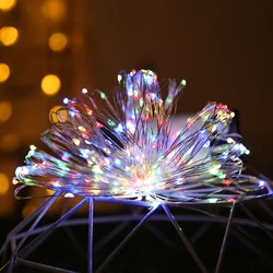 LED Fairy Light String 3 Modes Battery Powered Twinkling Garlands Lights Bedroom Wedding Party Birthday Christmas Gift Decor
