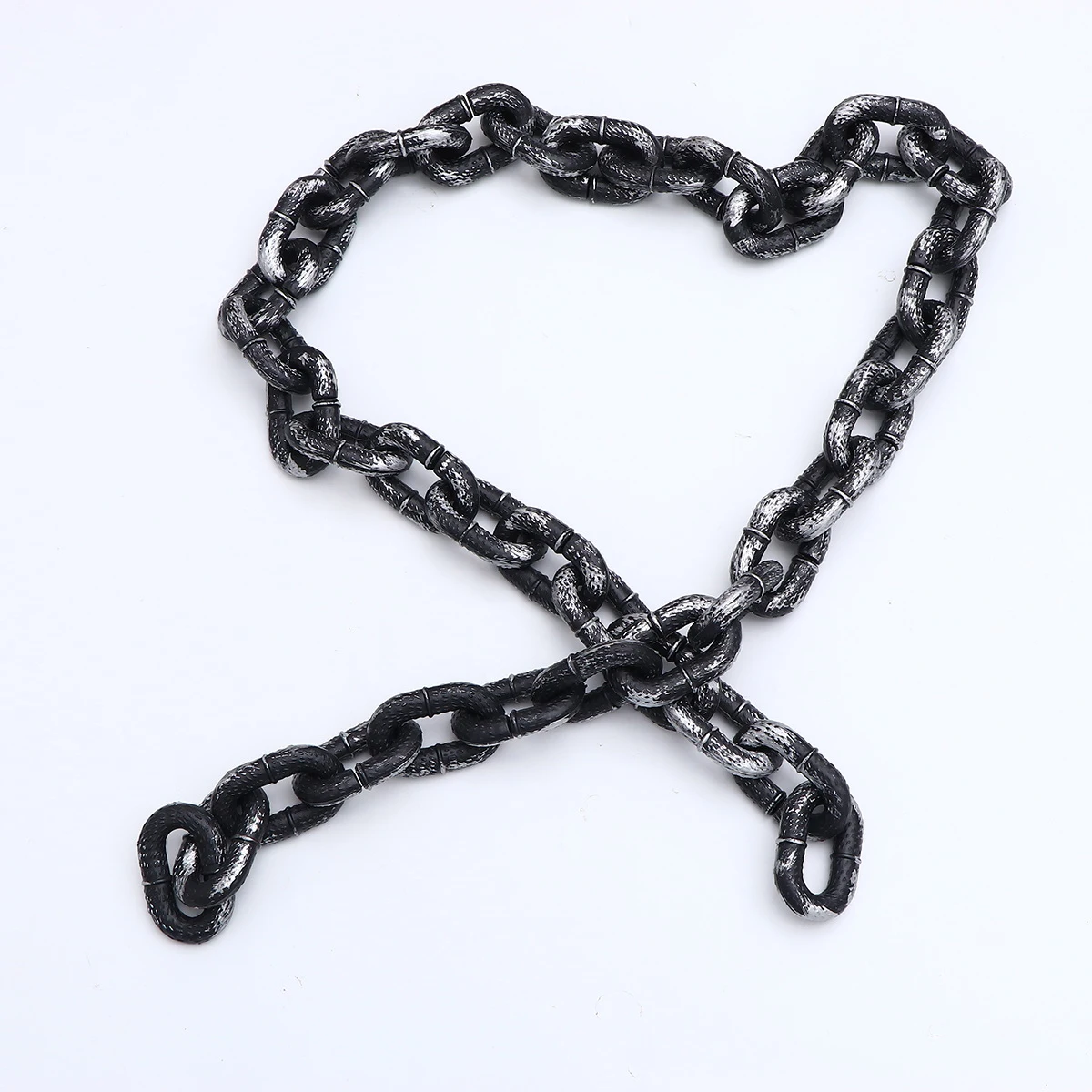 

Halloween Chain Big Buckle Chain Prop Prisoner Performance Decorative Thin Long Fetter Chain Prop for Bar Festival