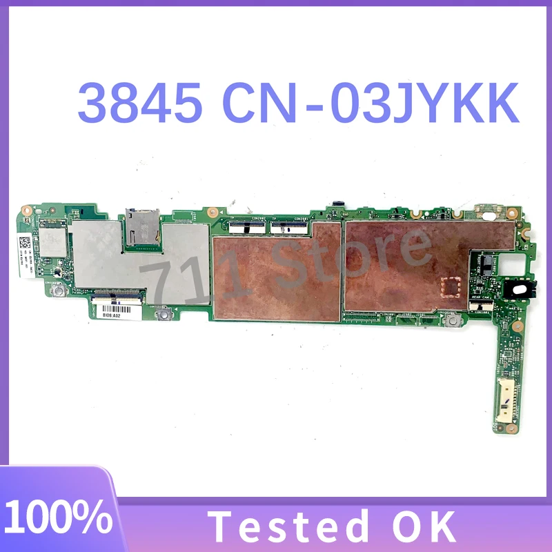 

Материнская плата 3JYKK 03JYKK CN-03JYKK для ноутбука DELL Venue 8 Pro 3845, материнская плата с основной платой BAILEY REV.1.20, 100% полное тестирование, ОК