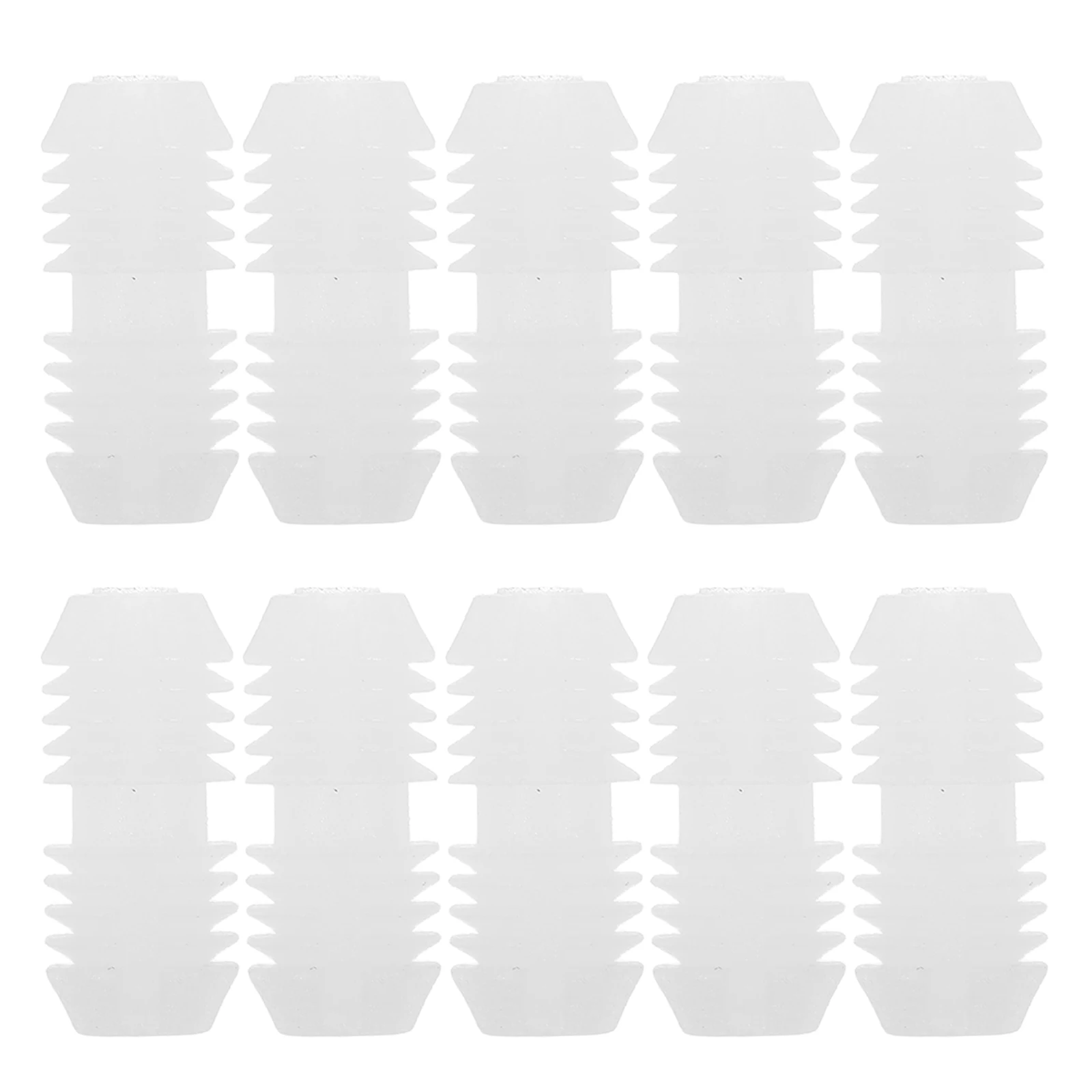 

100pcs Grille Connectors 8x20mm White Plastic Furniture Cam Screws Nuts Inserts Fastener Hardware Layer Boards Stable Fixation
