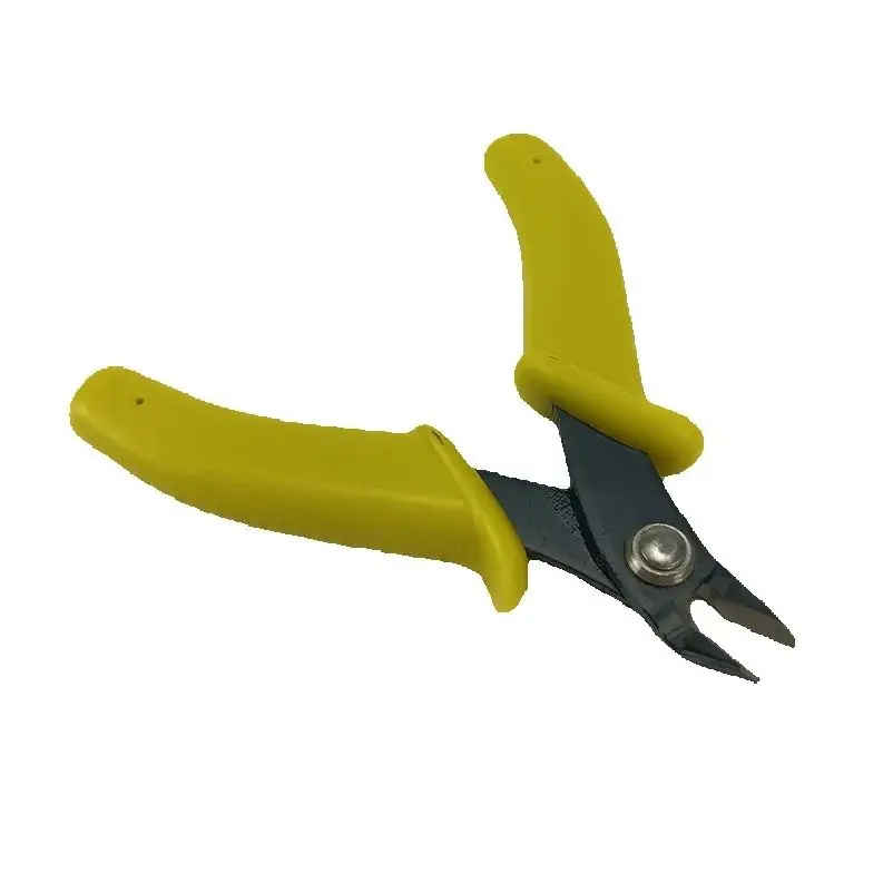 3.5-inch mini diagonal pliers electronic pliers pointed nose pliers insulated rubber handle DIY tool image 5