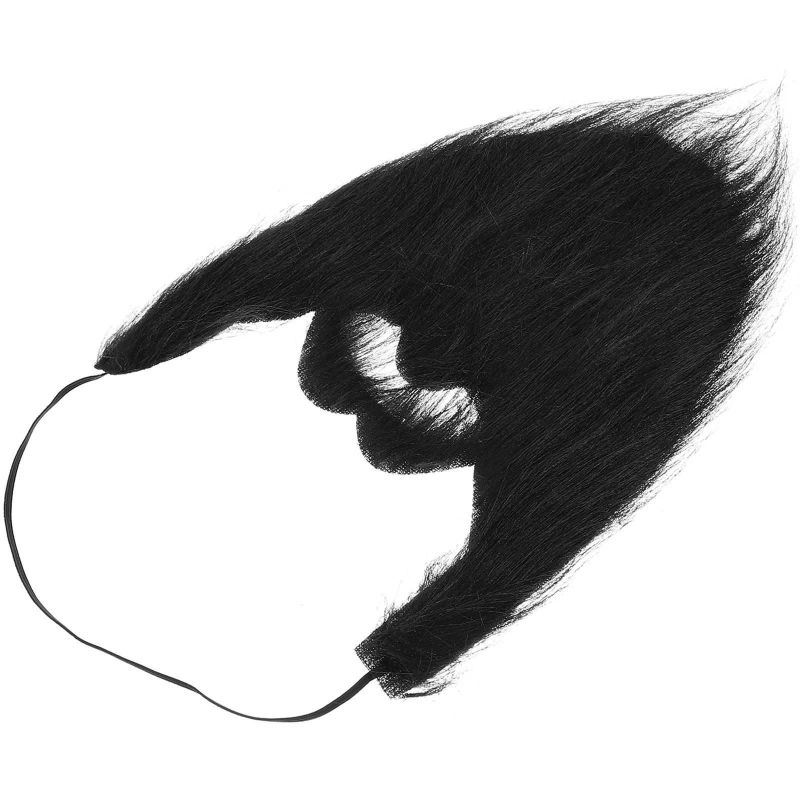 เครื่องประดับเคราปลอมสำหรับงานปาร์ตี้แฟนซี คอสเพลย์ฮาโลวีน  เคราปลอมสีดำขนาดใหญ่ ดูสมจริง