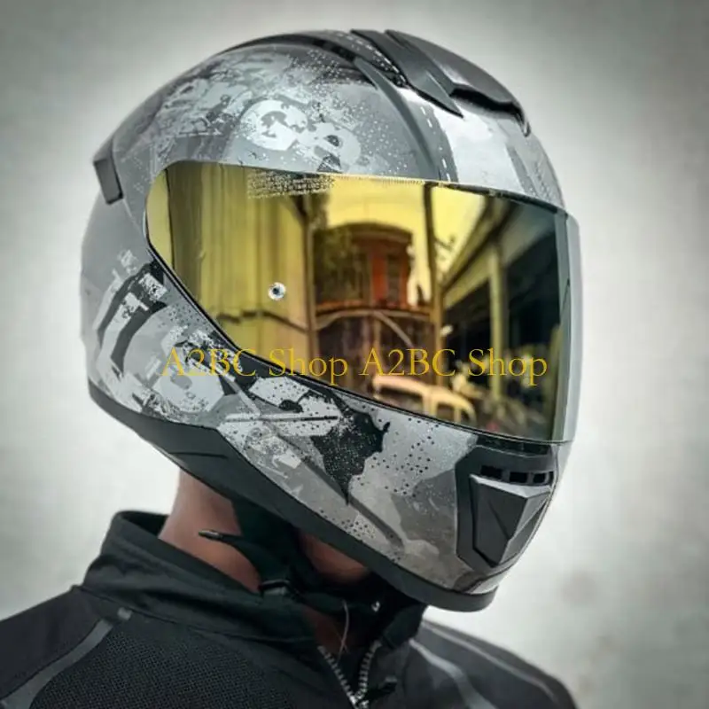 A2BC Universal Helmet Lens Cover with UV For FF802 FF352 Motorcycle