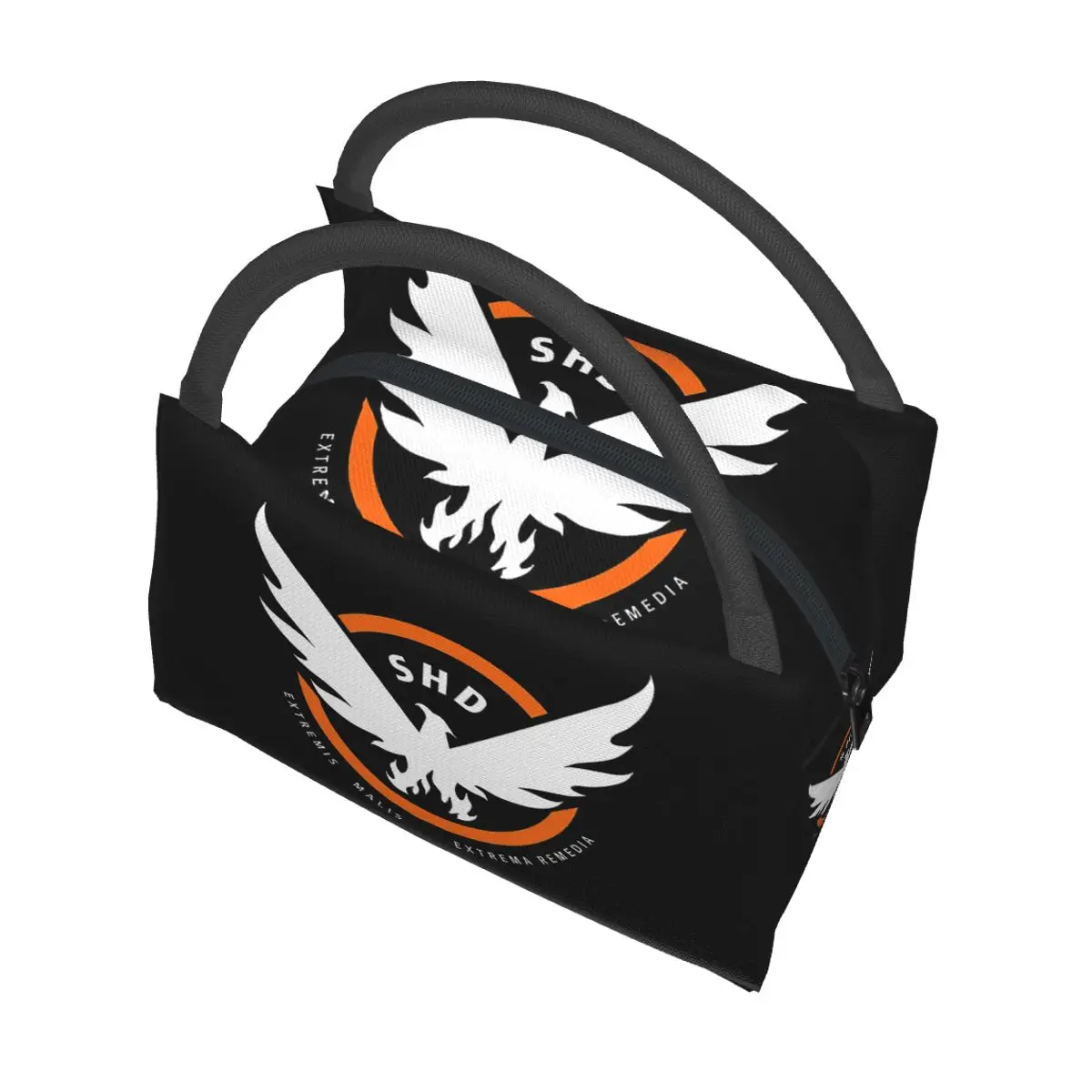 Game Tom Clancys The Division SHD Seal Insulated Lunch Bag for Women Kids Portable Food Boxes Thermal Lunch Box Tote view 4