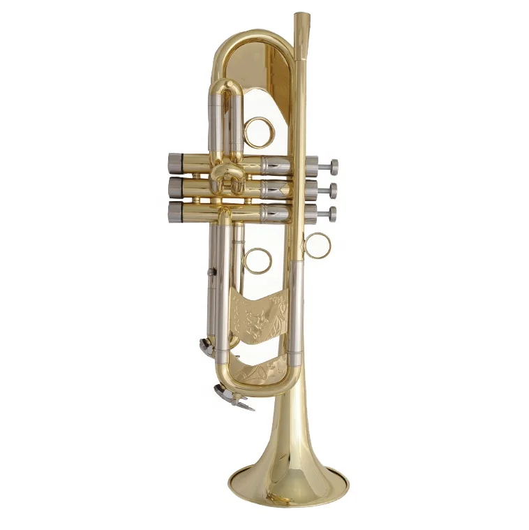 

Hooqu Good Price Higher Quality Trumpet Bb Tuning Professional Standard Heavy Trumpet