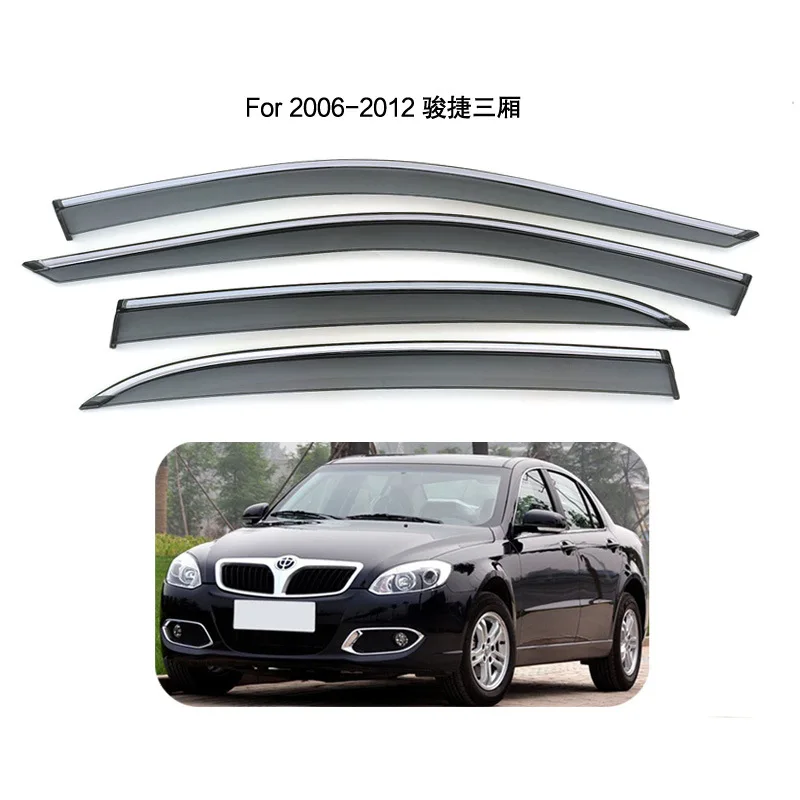 

Specially used for the Chinese old Junjie sedan rain and shine shield 2006-2012 Junjie car window rain eyebrow stainless steel