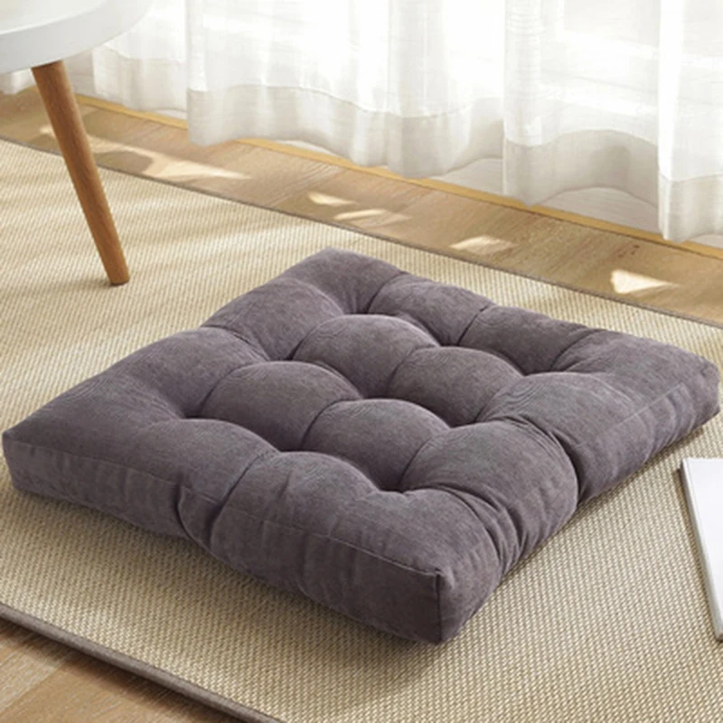 New Square Floor Seat Pillows Cushions , Yoga Meditation Cushion Reading Cushion Chair Pad Casual Seating