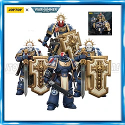 [IN STOCK]JOYTOY Warhammer 40K 1/18 Action Figures Ultramarines Titus Metaurus Levantus Torvald Anime Model Toys Gift
